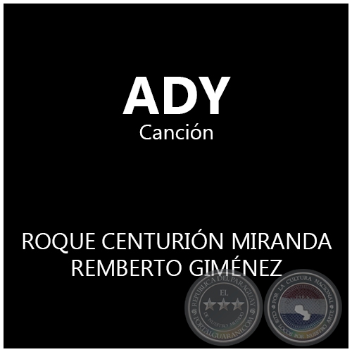 ADY - Canción de REMBERTO GIMÉNEZ